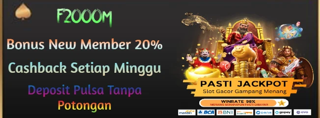 F2000M : Daftar Situs Resmi Game Online Slot Terlengkap Hari Ini Gampang JP